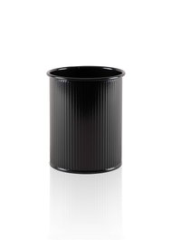 Hermia Soporte para cubiertos galvanizado Negro